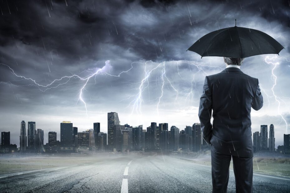 Weathering the economic storm.